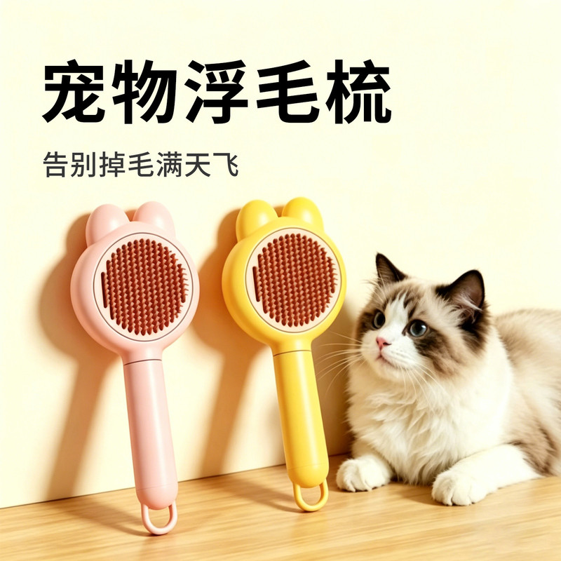 宠物梳子猫毛梳打薄除毛梳幼狗去猫狗梳子/排梳