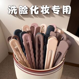 简约抗氧化新款无痕鸭嘴一字夹女士前额侧边刘海盘发固定发卡