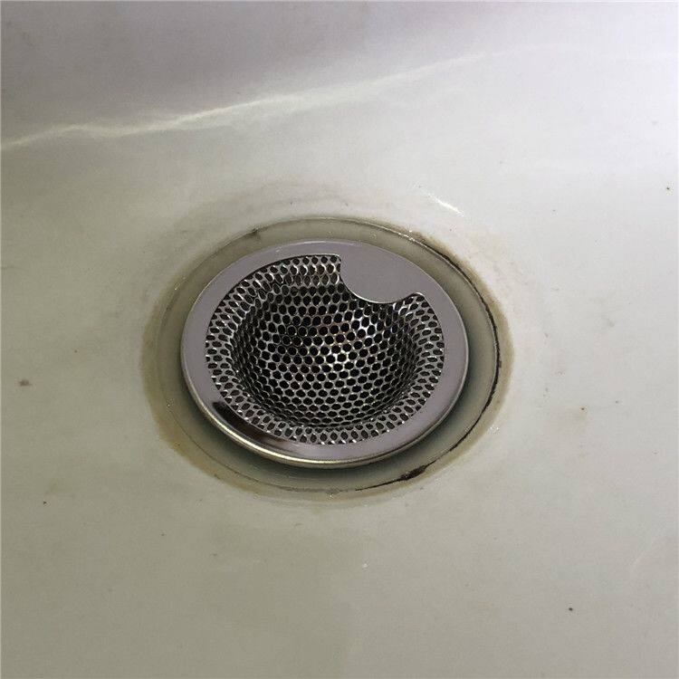 洗手盆下水道地漏不锈钢网漏浴室水池毛发阻隔水槽过滤网