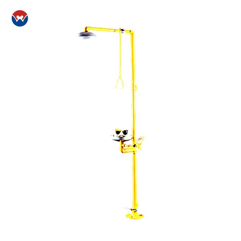复合式冲淋洗眼器（304+黄色ABS）湖北万安生产防护用品