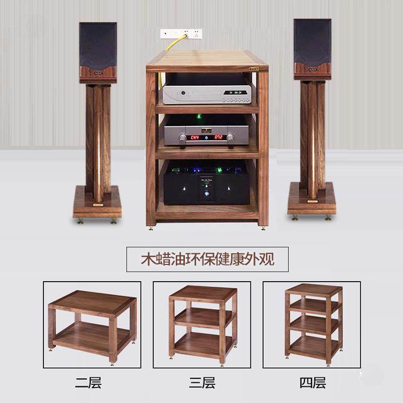 音响功放柜影视柜机架音响架音响功放柜实木专业机柜放置架音响柜