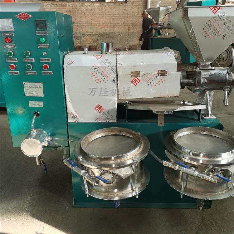 螺旋榨油机花生菜籽棉籽压油机价格油坊用自动温控挤油机