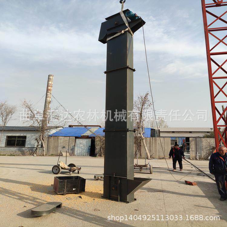 树脂颗粒斗式提升机自动卸料斗式上料机石粉密封式斗式输送机