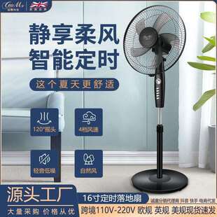 CEOMr16寸落地扇家用定时摇头立式大风力办公宿舍电风扇电商
