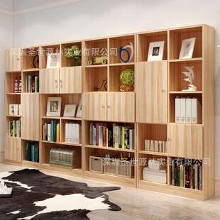 木质文件柜矮柜财务资料柜办公室书柜档案柜隔断书架置物柜展示柜