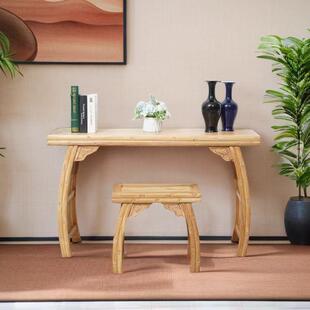 实木古琴桌琴凳中式木琴桌凳书法桌古筝桌书桌国学桌茶桌可现货