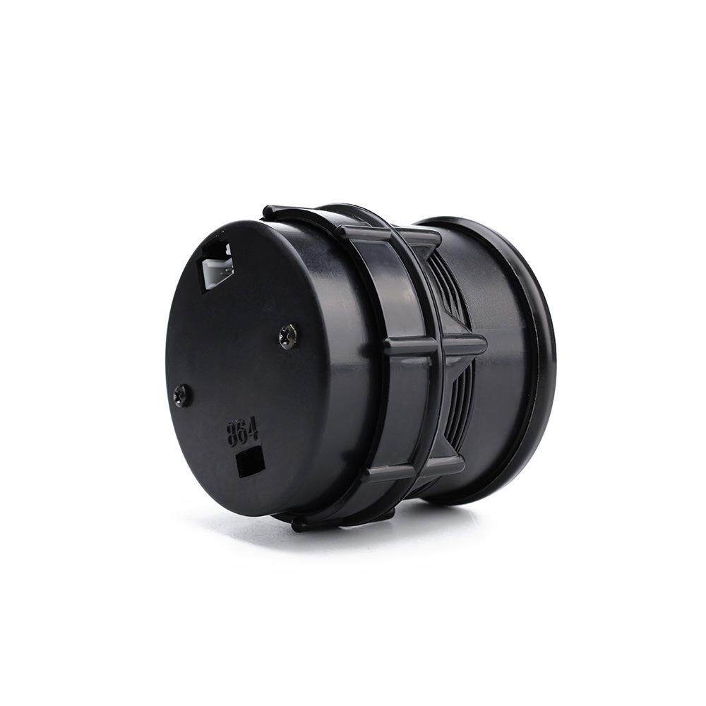 汽车改装尾气温度表通用12V52mm指针数显液晶双显七彩尾气温度表