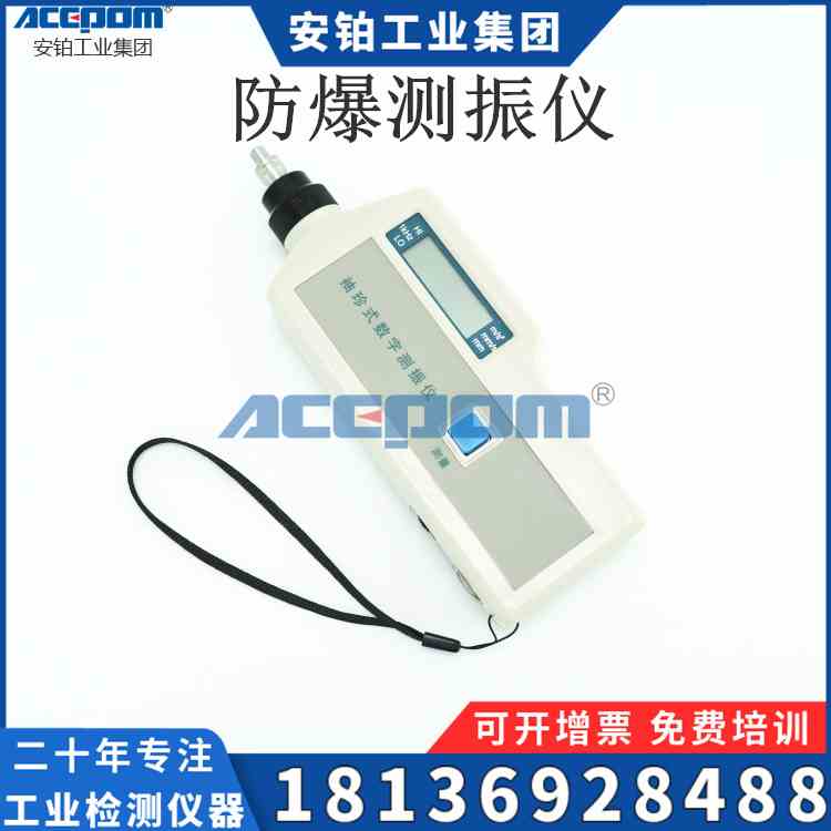 防爆型轴承测振仪安铂ACEPOM316/s908b振动测量仪煤矿专用便携式