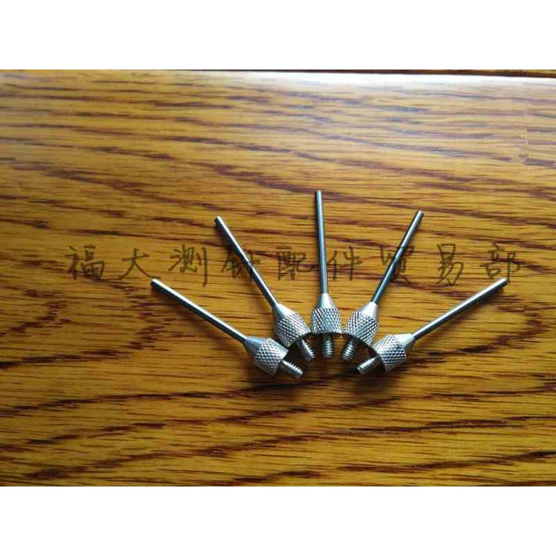 国产代用三丰21AAA337 百分表平测针高度计测针 1.5*20钨钢平测针