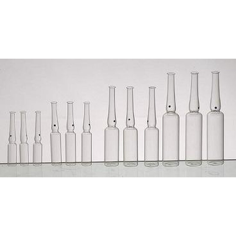 透明玻璃安瓿瓶 曲颈易折安培瓶 玻璃针剂瓶 1/2/5/10/20ml