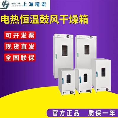 上海精宏 DHG-9030A/DHG-9038A鼓风干燥箱电热恒温烘箱实验室立式