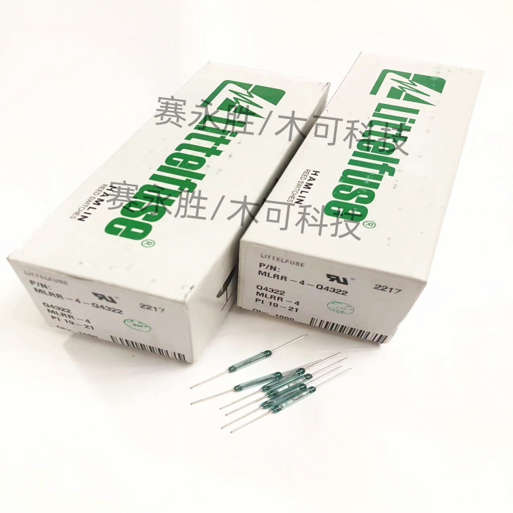 美国力特原装正品干簧管常开型大功率MLRR-4 磁控开关2.6*15MM