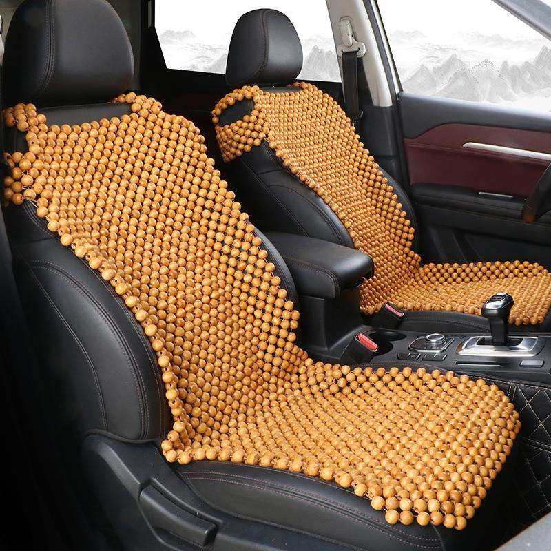 木珠汽车坐垫夏季凉垫车内屁垫屁股座椅垫子通风透气通用单片座垫