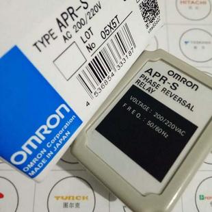 220V50 S防逆转时间继电器AC200 60Hz 逆向相序保护器APR 原装
