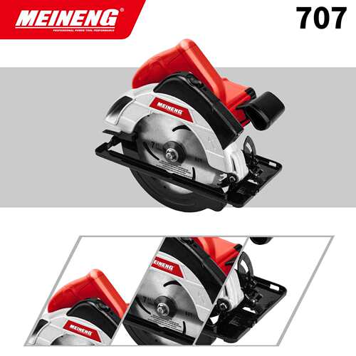 220V707多功能手持电圆锯用于切割木塑铝型材