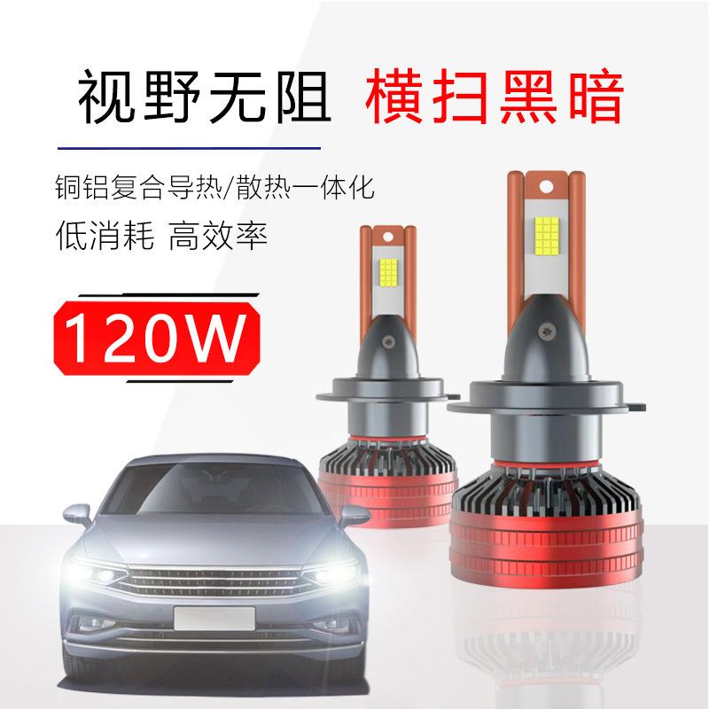 汽车货车led车大灯前照灯12V24V新款改装led远近光灯