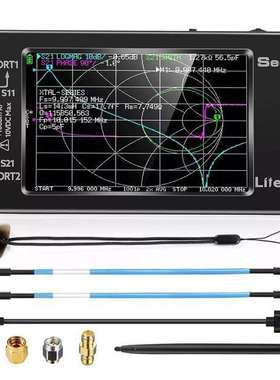 便携式矢量网络分析仪LiteVNA 6GNanoVNA升级工程网分50k-6.3GHz