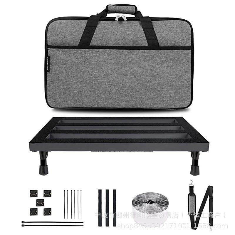 效果器板子电吉他电贝司吉他单块超轻便携效果器电源轨道板架