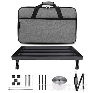 效果器板子电吉他电贝司吉他单块超轻便携效果器电源轨道板架