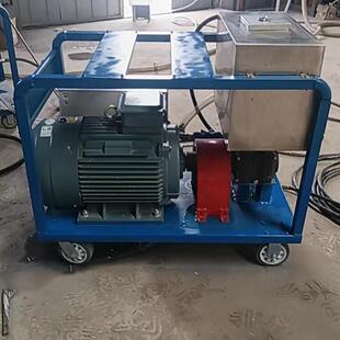 高压水喷砂除锈除漆除油除胶工业高压清洗机钢板除锈清洗机