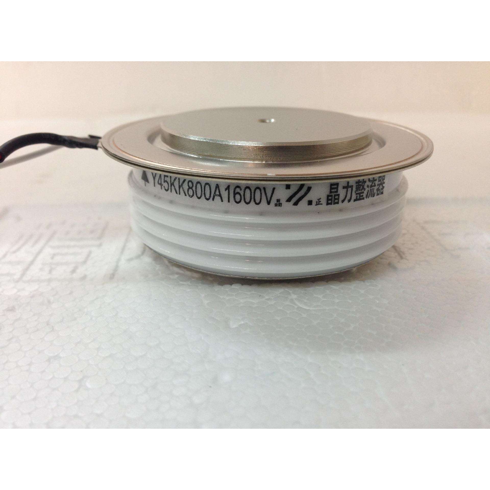 高频快速可控硅800A1600V晶闸管平板式凸型Y45KKE800A1600V