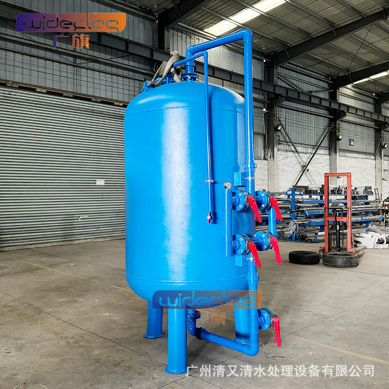 全自动石英砂反冲洗过滤器 浅层砂过滤器 砂滤罐 可按客户要求
