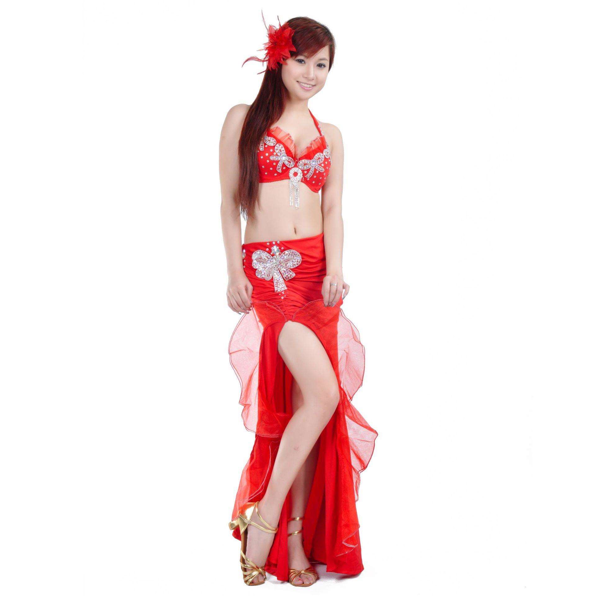 717#肚皮舞表演服装,肚皮舞演出服,高级埃及款肚皮舞套装