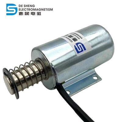 快递分拣机圆管电磁铁3560直流DC220V长行程大推力圆管式电磁铁