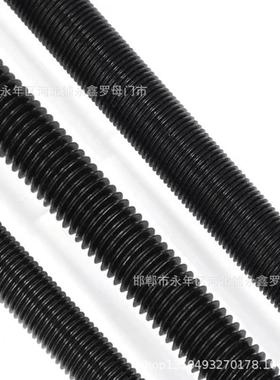 M60M64M70M72M76M80高强度淬黑反牙丝杠左旋全螺纹螺柱反丝倒扣