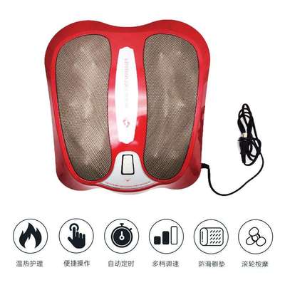 厂销家用敞开式红外加热理疗指压揉捏足疗机电动足部脚底按摩器
