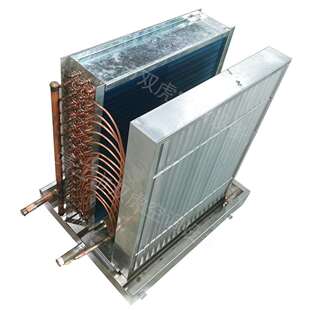 表冷器挡水板组合体段、蒸发器挡水板段、直膨机组蒸发挡水段