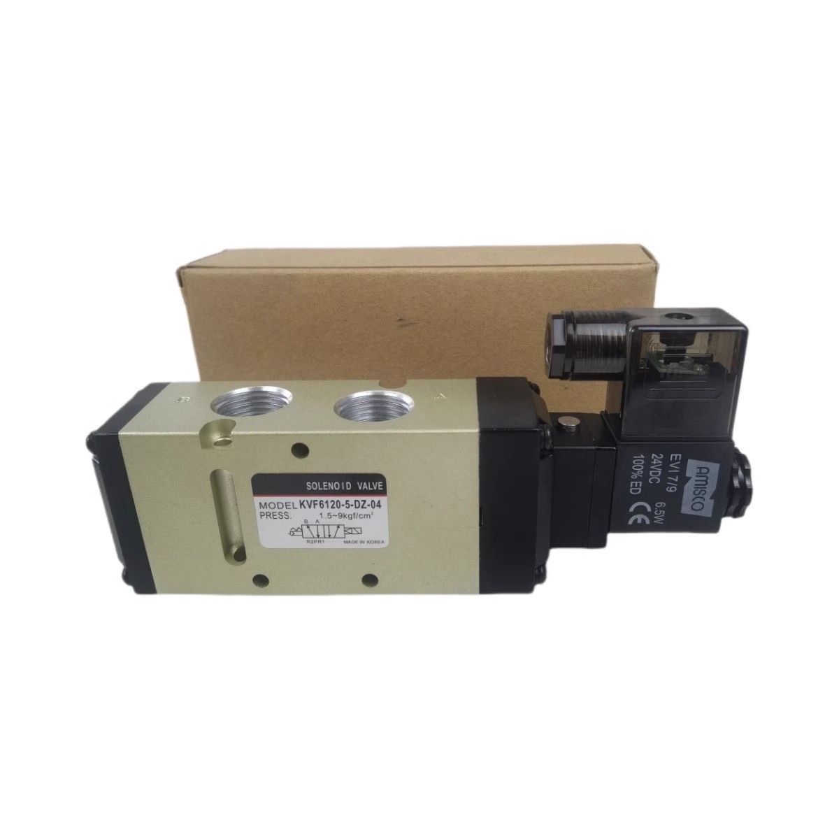 TKC气动电磁阀KVF6120-5DZ-04 4DZ 3DZ二位五通换向AMISCOEV1 7/9