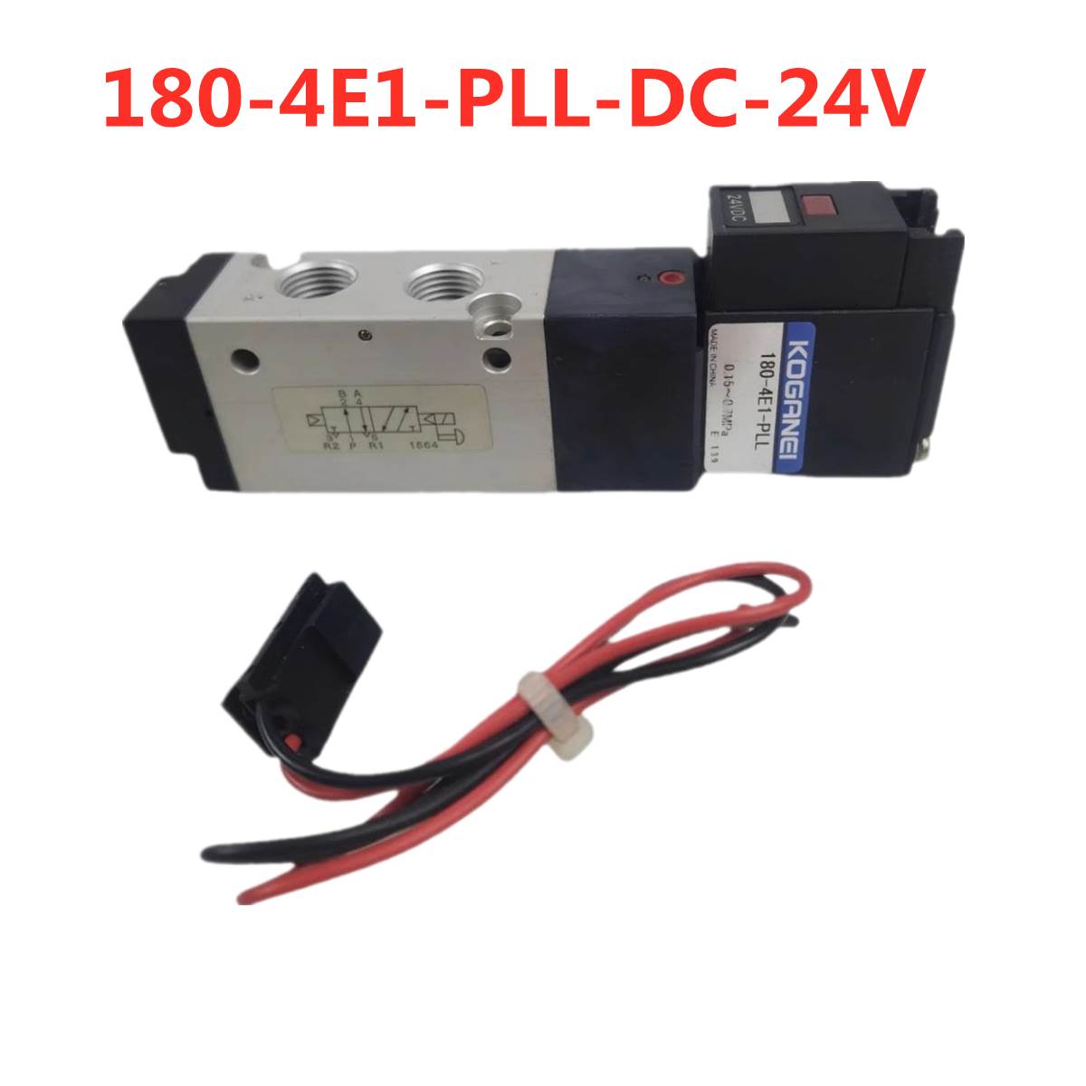 KOGANEI小金井电磁阀180-4E1-PLL-DC24V  180-4E2-PLL-AC220V