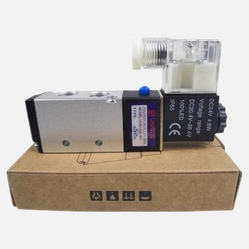 全新气动电磁阀UVSC-220-4E1 UVSC-220-4E2 4E1 4E2C气动换向阀