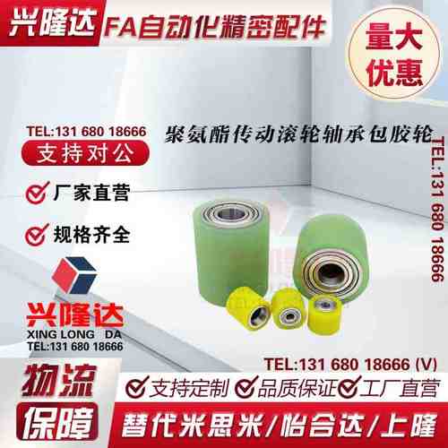 聚氨酯包胶滚轮 带轴承型 C-RORUA25/30/40/50/C-RORGA/C-RORGS