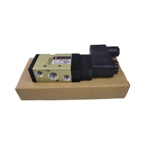 电磁阀QVP310二位三通气动换向阀QVF3130 AC220V DC24V EV17/9