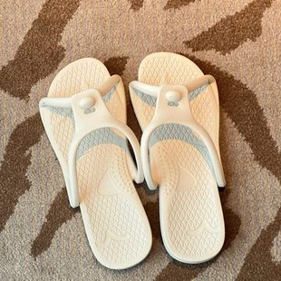 折叠拖鞋 室内防滑便携式 出差旅游旅行居家浴室酒店男女一字拖好物