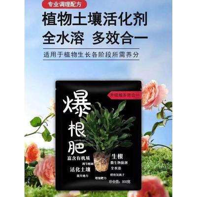 【园艺专用】爆根肥微生物菌剂植物肥料促生根土壤活化