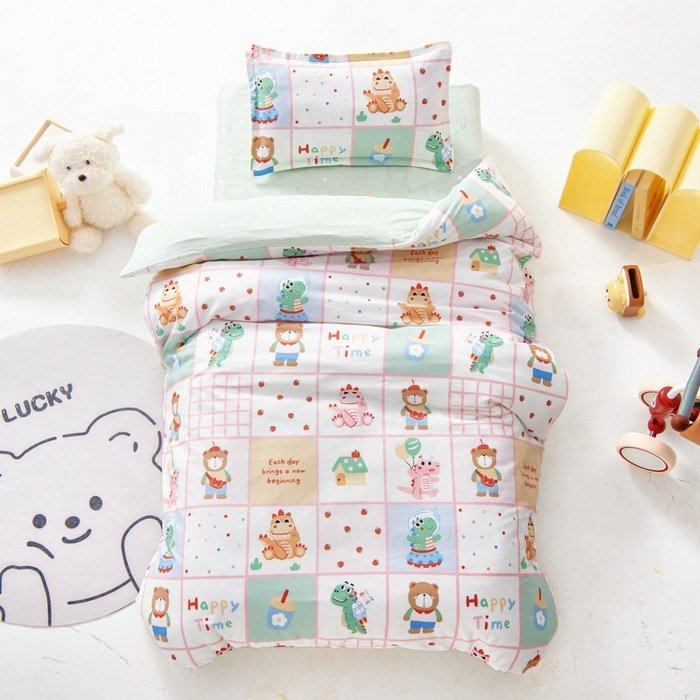 纯棉幼儿园被子三件套儿童四季被芯六件套宝宝入园床上用品棉被套,床上用品,学生床品套件,淘宝优惠券,粉丝福利购,淘宝优惠卷