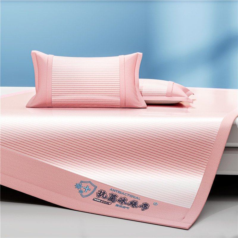 夏季冰丝抗菌凉席三件套母婴级家用床笠款空调软席机洗凉席可折叠,床上用品,冰丝席,淘宝优惠券,粉丝福利购,淘宝优惠卷