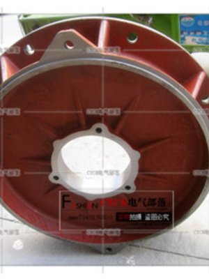 厂Y22802立式电机前端盖  轴承孔150mm 齿口456mm 立式电动机端销