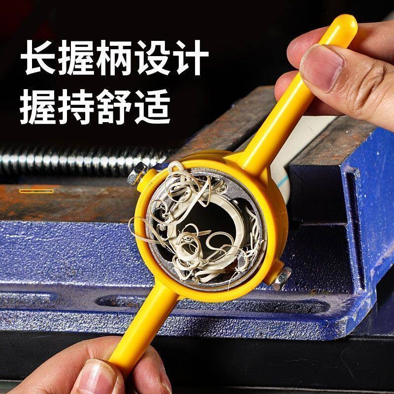 新款分螺纹手动套丝锥扳手塑料水管板牙套装家装水管维修神器