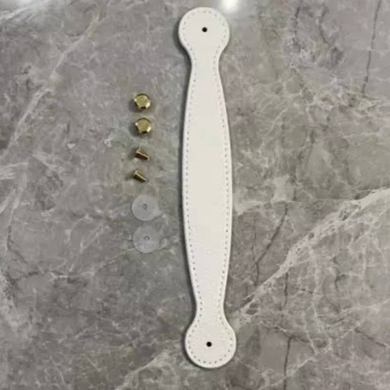 藤条包包短款PU小提手藤编包配件提手手提diy手提把手皮革提手