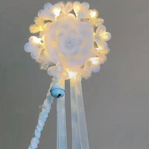 扭扭棒DIY材料包雪花魔法棒手工仙女棒新年手持氛围小礼物
