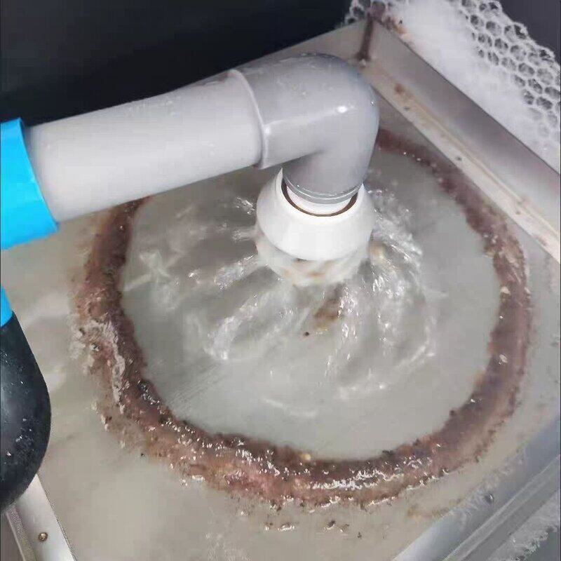 自动旋转不易堵塞旋风下水滤网鱼缸专用出水口过滤配件