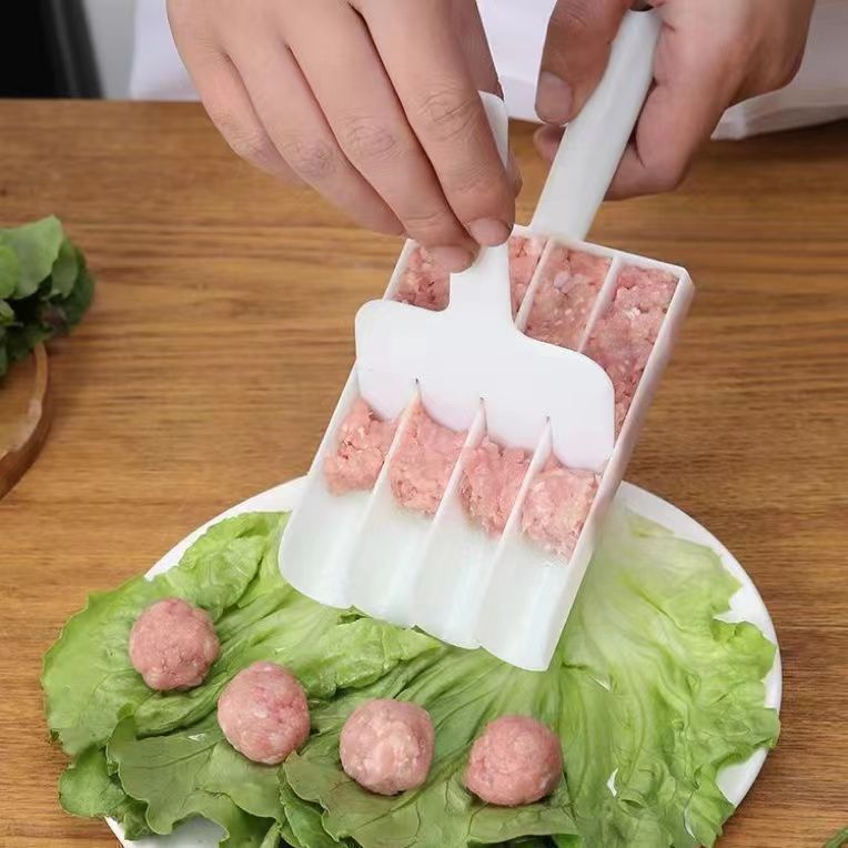 挤肉丸圆工具炸丸子四联丸子神器家用厨房搓鱼丸压丸子制作器