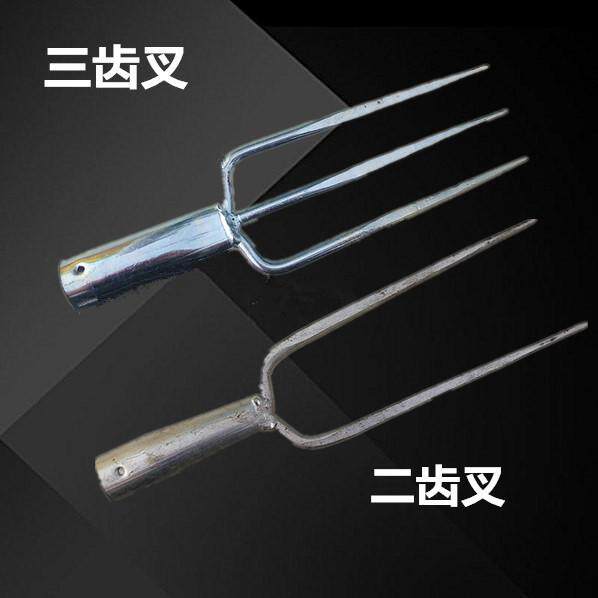 户外工具大全铁叉垛叉三齿叉二齿农用园林叉园艺工具叉子草坪叉大