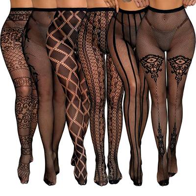 Places Go Sheer Lace Tights White To