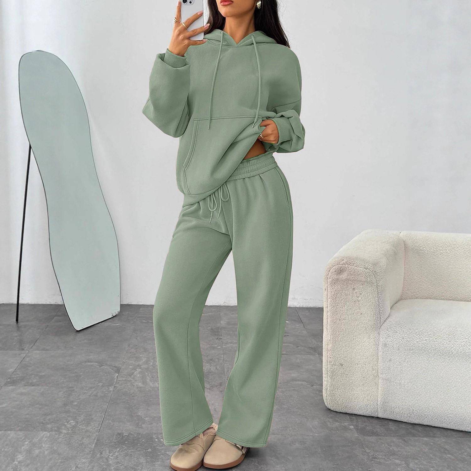 Oversized Hoodie Women Men Sweatshirt Fleece Pullover Hooded