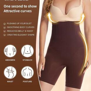 Women Waist Slip Built Thong Panty Under Dresses Shapewear